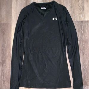 Black Under Armour top